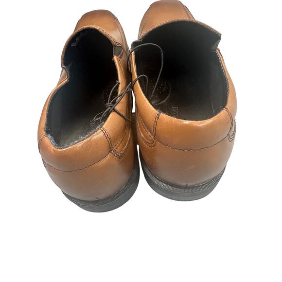 Kenneth Cole New York Len Slip On Men\'s Size 12 Tan Cognac Leather Dress Loafers main image 7
